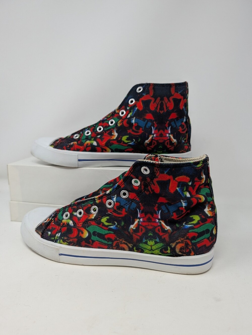 Free Choice By Elis Kix Hi Multi Color High Top Size 8